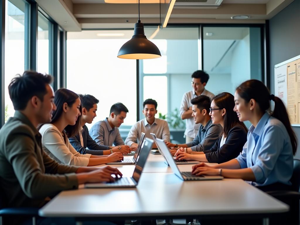 Likha Vector Team sa Office sa Makati